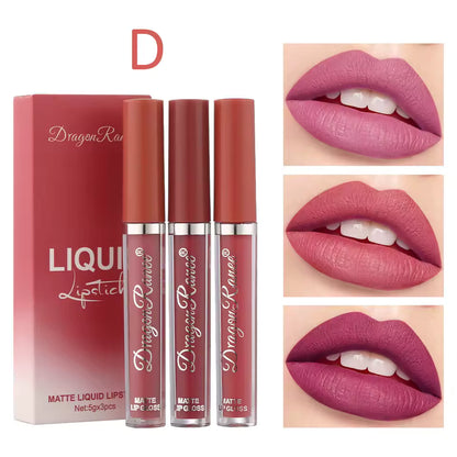 3-Piece Matte Lip Gloss Kit