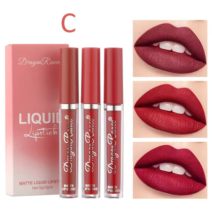 3-Piece Matte Lip Gloss Kit