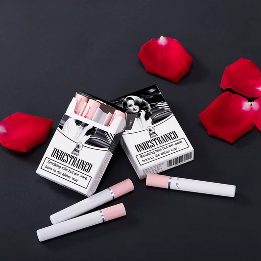 4 Colors Cigarette Lipstick Set Waterproof Matte Long Lasting Lip Tint Kit